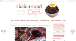 Desktop Screenshot of fiction-food.com