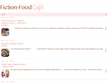Tablet Screenshot of fiction-food.com